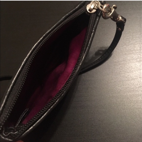 Black Coach Wristlet - Picture 2 of 2